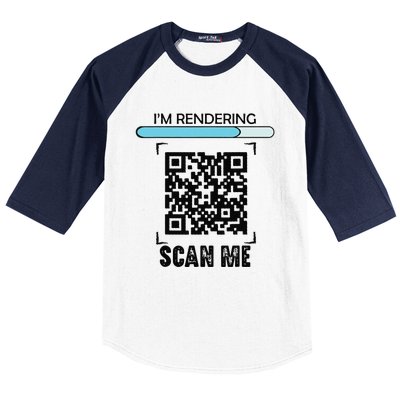 Funny Qr Scan Me President Trump Dancing Code Baseball Sleeve Shirt