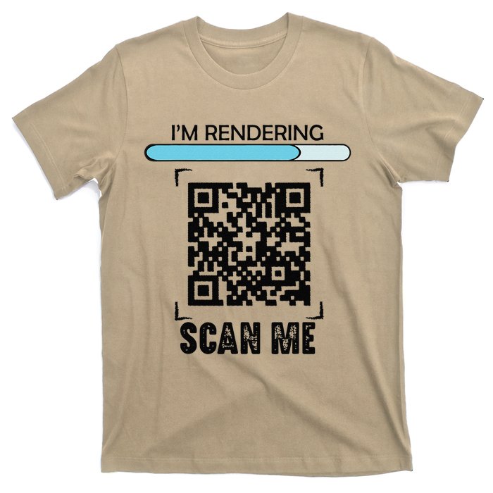 Funny Qr Scan Me President Trump Dancing Code T-Shirt