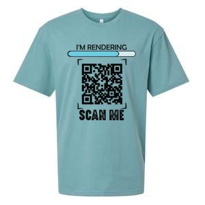 Funny Qr Scan Me President Trump Dancing Code Sueded Cloud Jersey T-Shirt