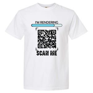 Funny Qr Scan Me President Trump Dancing Code Garment-Dyed Heavyweight T-Shirt