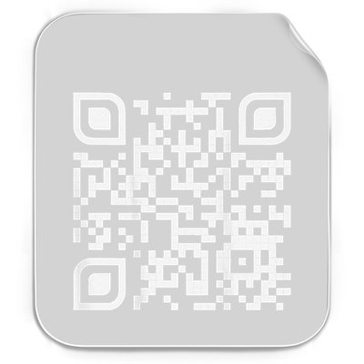 Funny Qr Scan Code Humor Hidden Message Sarcastic Troll Permanent Decal Sticker