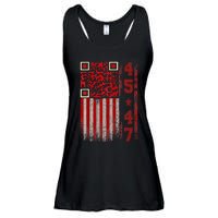 Funny Qr Scan Me President Trump 4547 Trump Dancing Code Ladies Essential Flowy Tank