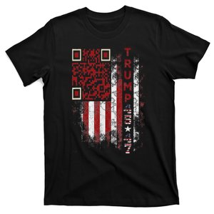 Funny Qr Scan Me President Trump 4547 Trump Dancing Code T-Shirt