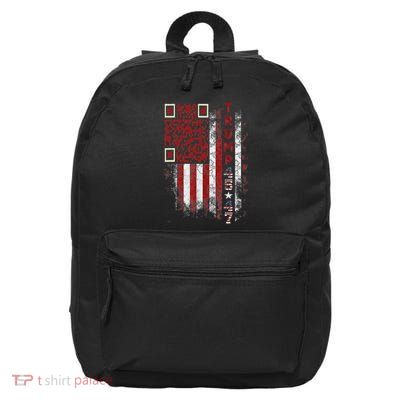 Funny Qr Scan Me President Trump 4547 Trump Dancing Code 16 in Basic Backpack