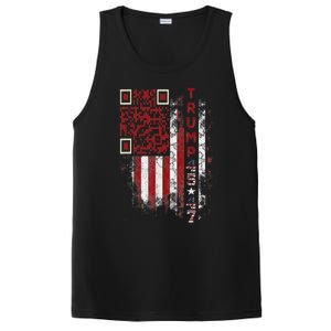 Funny Qr Scan Me President Trump 4547 Trump Dancing Code PosiCharge Competitor Tank