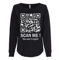 Funny Qr Scan Me Trump 4547 Trump Dancing Code Womens California Wash Sweatshirt