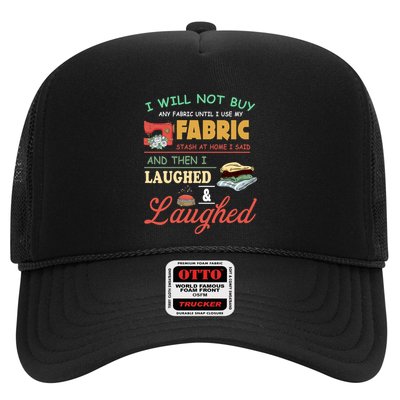 Funny Quilting Sewing Sayings Sewer And Quilter Great Gift Trucker Hat