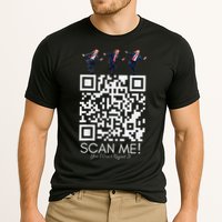 Funny Qr Scan Me President Qr Trump Dancing Hat Christmas Cooling Performance Crew T-Shirt