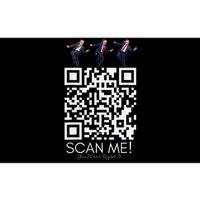 Funny Qr Scan Me President Qr Trump Dancing Hat Christmas Bumper Sticker