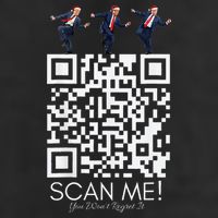 Funny Qr Scan Me President Qr Trump Dancing Hat Christmas Adult Drive Performance Visor