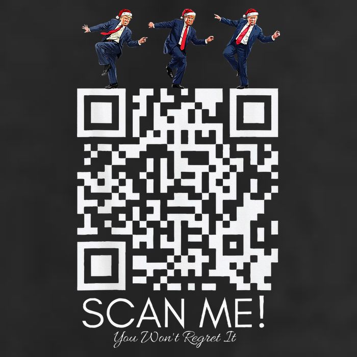 Funny Qr Scan Me President Qr Trump Dancing Hat Christmas Adult Drive Performance Visor