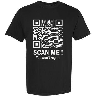 Funny Qr Scan Me President Trump 4547 Trump Dancing Code Garment-Dyed Heavyweight T-Shirt