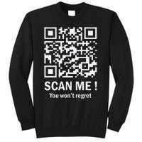 Funny Qr Scan Me President Trump 4547 Trump Dancing Code Sweatshirt