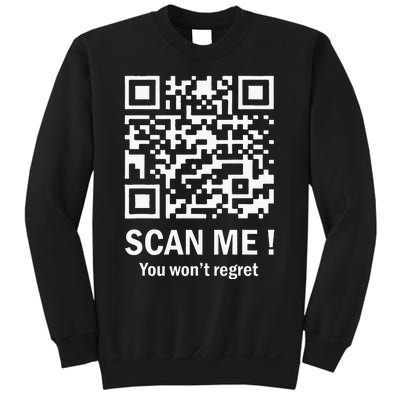 Funny Qr Scan Me President Trump 4547 Trump Dancing Code Sweatshirt