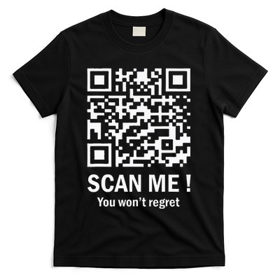 Funny Qr Scan Me President Trump 4547 Trump Dancing Code T-Shirt