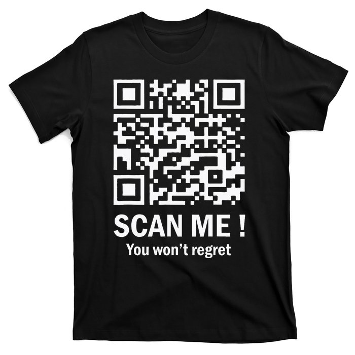 Funny Qr Scan Me President Trump 4547 Trump Dancing Code T-Shirt