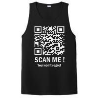 Funny Qr Scan Me President Trump 4547 Trump Dancing Code PosiCharge Competitor Tank