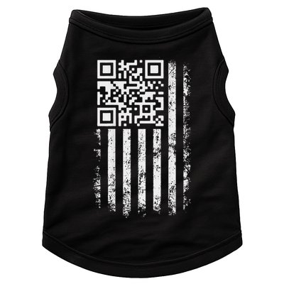 Funny Qr Scan Me President Trump 4547 Trump Dancing Code Doggie Tank