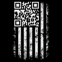 Funny Qr Scan Me President Trump 4547 Trump Dancing Code T-Shirt