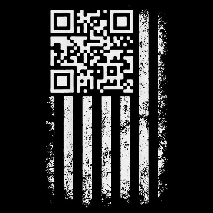 Funny Qr Scan Me President Trump 4547 Trump Dancing Code T-Shirt