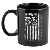 Funny Qr Scan Me President Trump 4547 Trump Dancing Code 11oz C Handle Ceramic Mug
