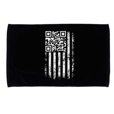 Funny Qr Scan Me President Trump 4547 Trump Dancing Code Microfiber Hand Towel