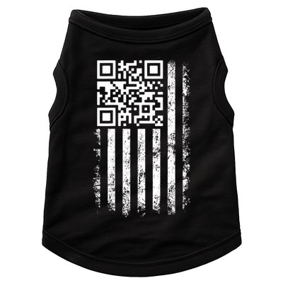 Funny Qr Scan Me President Trump 4547 Trump Dancing Code Doggie Tank