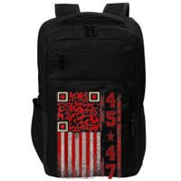 Funny Qr Scan Me President Trump 4547 Trump Dancing Code Impact Tech Backpack