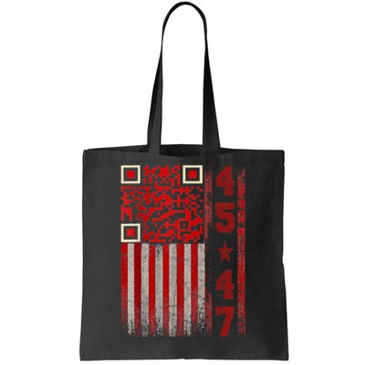 Funny Qr Scan Me President Trump 4547 Trump Dancing Code Tote Bag