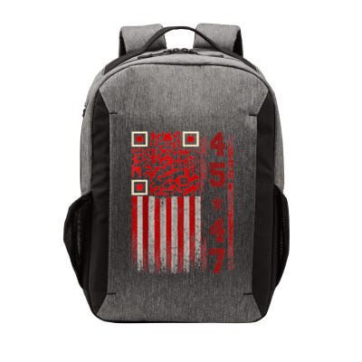 Funny Qr Scan Me President Trump 4547 Trump Dancing Code Vector Backpack