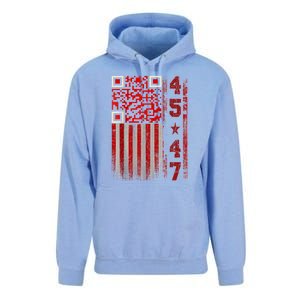 Funny Qr Scan Me President Trump 4547 Trump Dancing Code Unisex Surf Hoodie