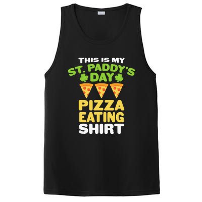 funny quote This Is My St Paddys Day Pizza Eating PosiCharge Competitor Tank