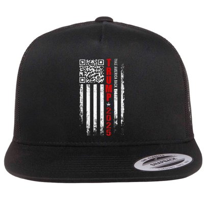 Funny Qr Trump 45 47 Trump Dancing Code Pocket Scan Flatbill Hat