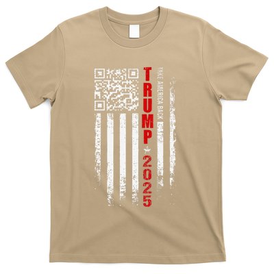 Funny Qr Trump 45 47 Trump Dancing Code Pocket Scan T-Shirt