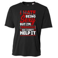 Funny Quote Trinidad and Tobago Flag Trinidadian Cooling Performance Crew T-Shirt