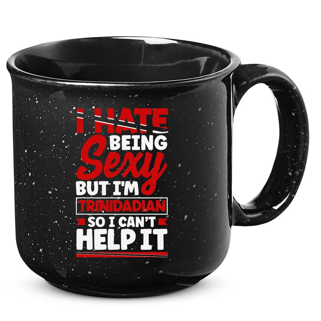 Funny Quote Trinidad and Tobago Flag Trinidadian 15oz Campfire Ceramic Mug