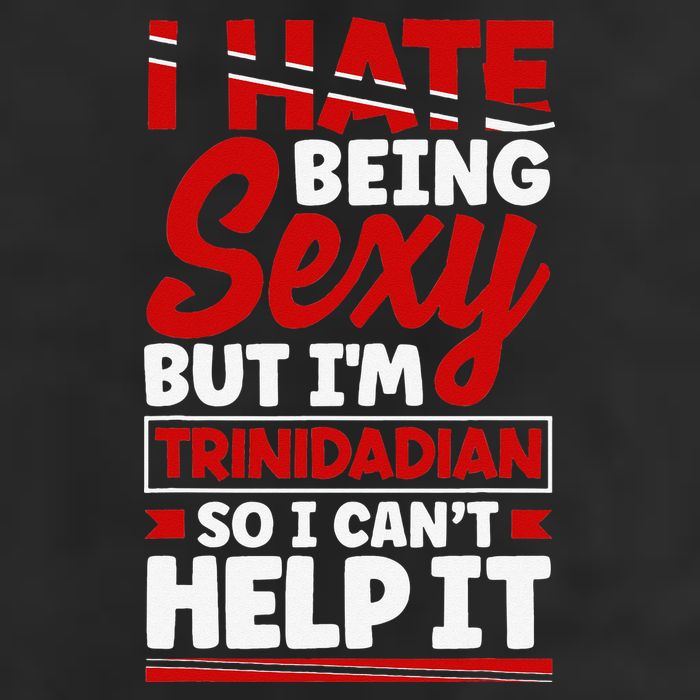 Funny Quote Trinidad and Tobago Flag Trinidadian Golf Towel