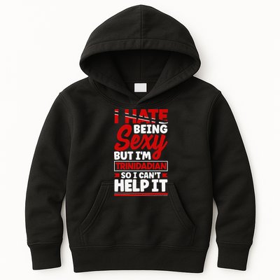 Funny Quote Trinidad and Tobago Flag Trinidadian Kids Hoodie