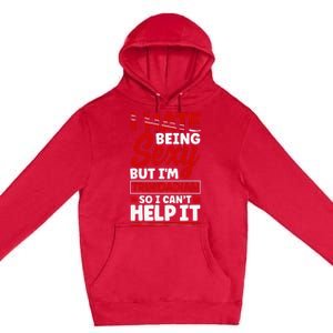 Funny Quote Trinidad and Tobago Flag Trinidadian Premium Pullover Hoodie