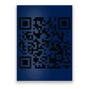 Funny Qr Trump Dancing 47 45 Code Video Trump 2025 Us Flag Poster