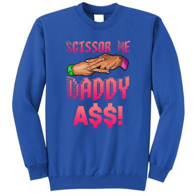 Funny Quote Wrestling Scissor Me Daddy A$$ Hand Sweatshirt