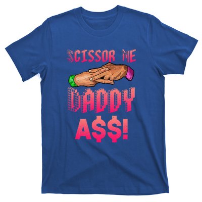 Funny Quote Wrestling Scissor Me Daddy A$$ Hand T-Shirt