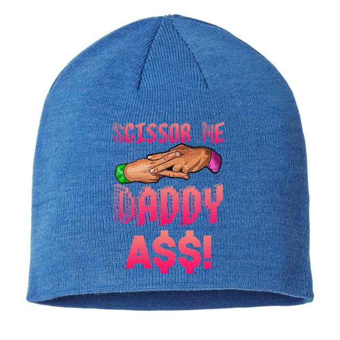 Funny Quote Wrestling Scissor Me Daddy A$$ Hand Sustainable Beanie