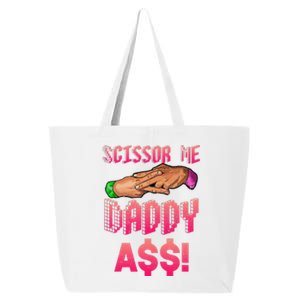 Funny Quote Wrestling Scissor Me Daddy A$$ Hand 25L Jumbo Tote