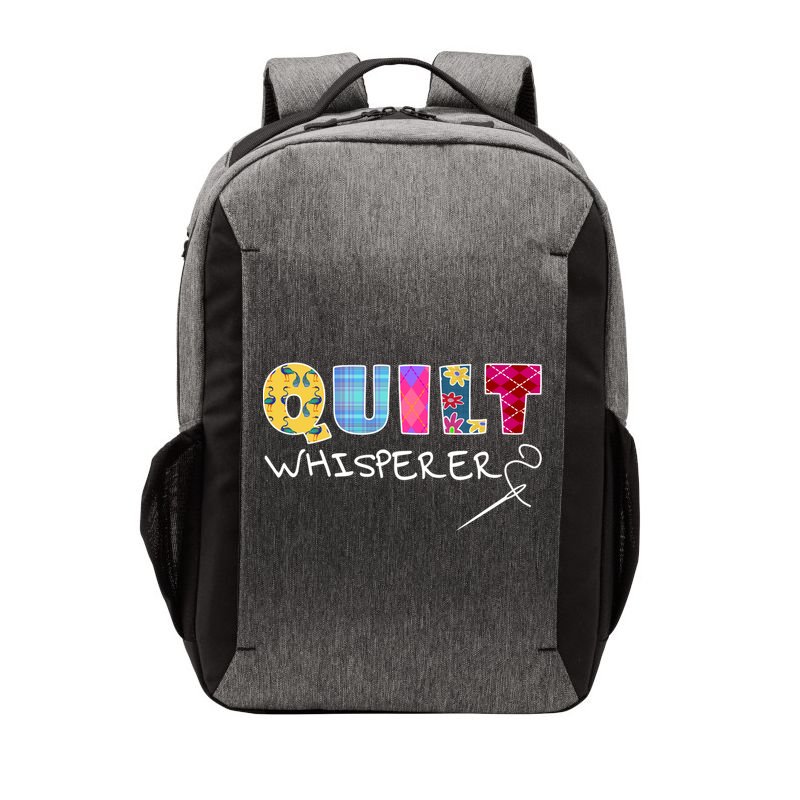 Funny Quilt Whisperer Quilting Saying Quote Sewing Gift Idea Great Gift Vector Backpack