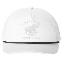 funny quote World's Greatest Pizza Maker pizza makers Snapback Five-Panel Rope Hat