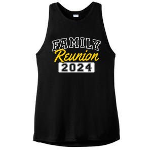 Family Reunion 2024 Gathering Family Meeting Matching Ladies PosiCharge Tri-Blend Wicking Tank