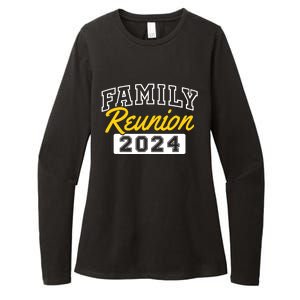 Family Reunion 2024 Gathering Family Meeting Matching Womens CVC Long Sleeve Shirt