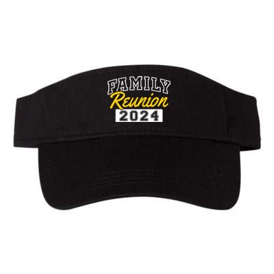 Family Reunion 2024 Gathering Family Meeting Matching Valucap Bio-Washed Visor