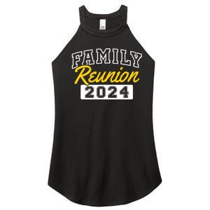 Family Reunion 2024 Gathering Family Meeting Matching Women's Perfect Tri Rocker Tank